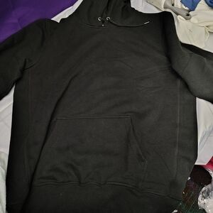 Black Hoodie with Drawstring NWOT